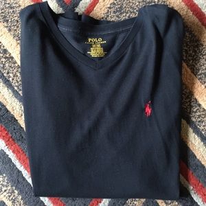 Polo by Ralph Lauren Shirts - Polo Ralph Lauren v neck t shirt Polo by Ralph Lauren Shirts - Polo Ralph Lauren v neck t shirt